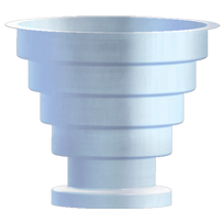 Avenue Six Slick Cube Orange Occasional Table